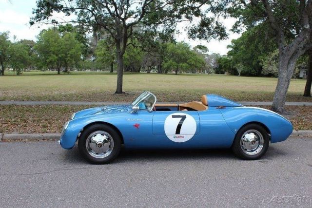 1955 Blue Porsche 550 Spyder