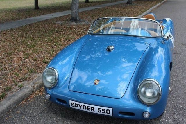 1955 Blue Porsche 550 Spyder
