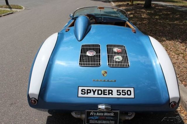 1955 Blue Porsche 550 Spyder