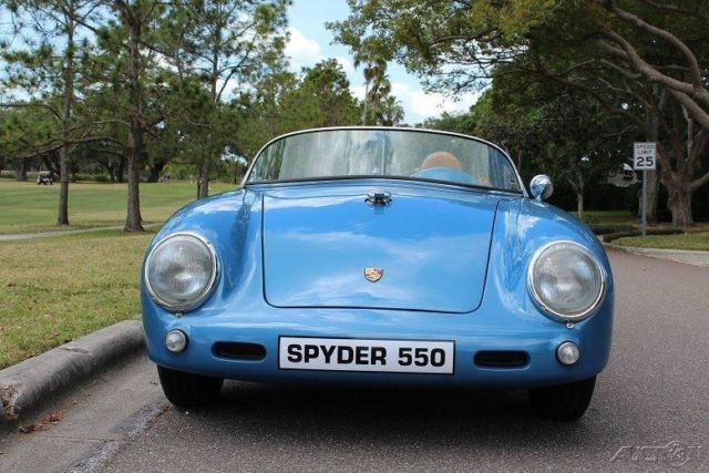 1955 Blue Porsche 550 Spyder