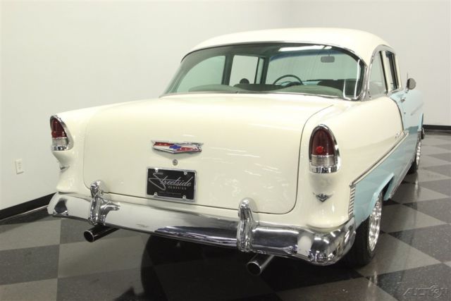 1955 Blue Chevrolet Bel Air/150/210