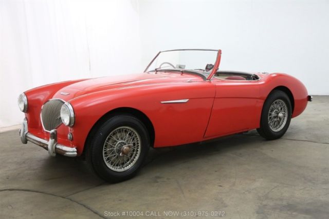 1955 Red Austin-Healey 100-4