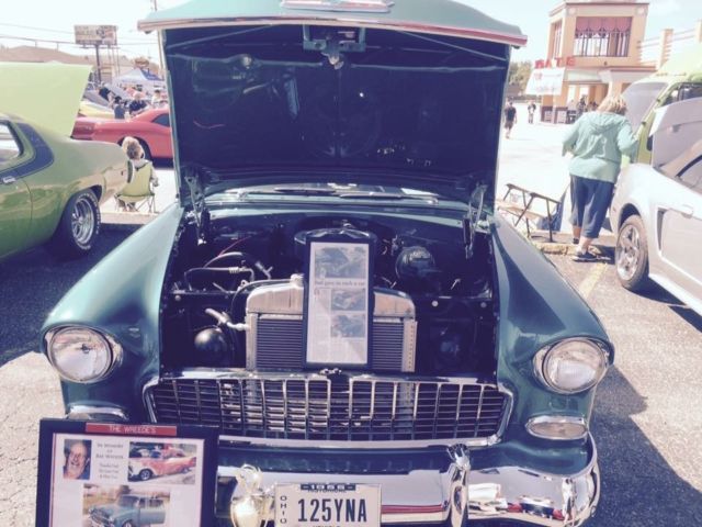 1955 Red Chevrolet Sedan Delivery Wagon
