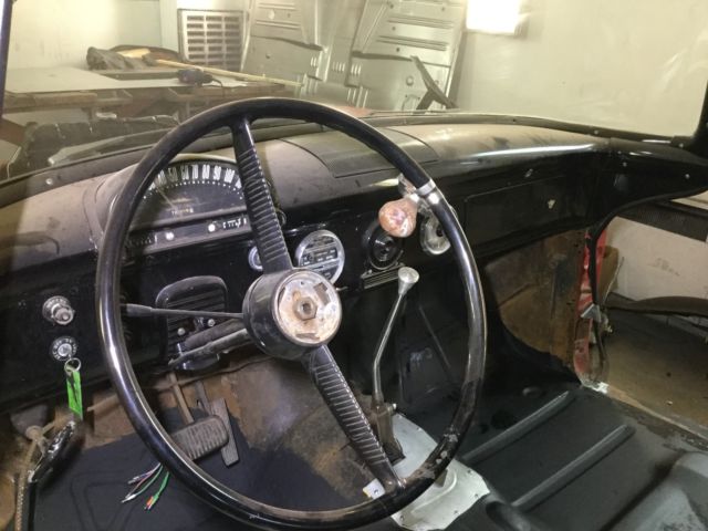 1955 Red Ford Sedan Delivery Sedan Delivery