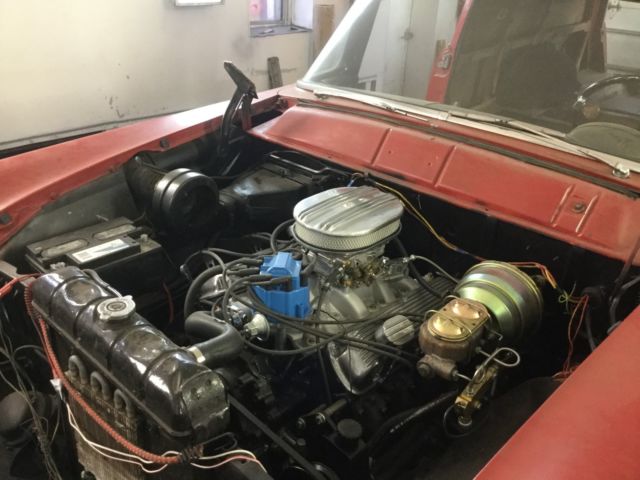 1955 Red Ford Sedan Delivery Sedan Delivery