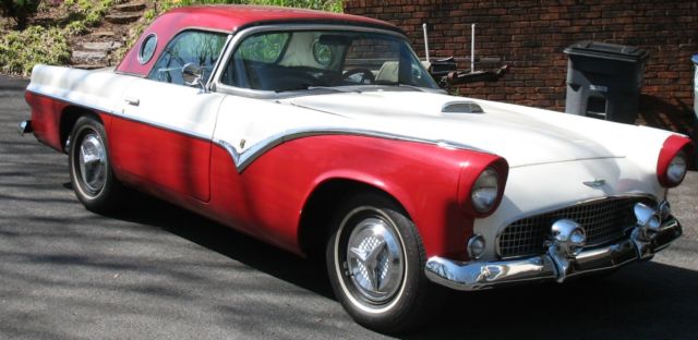1982 Red/white Ford Thunderbird Convertible