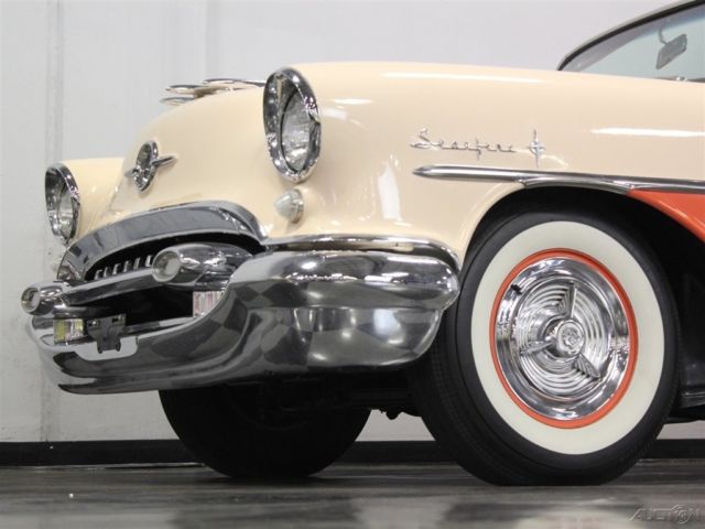 1955 Red Oldsmobile 98