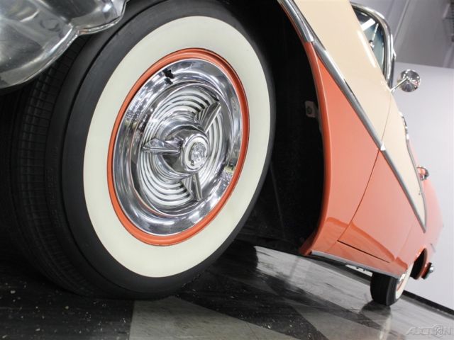 1955 Red Oldsmobile 98