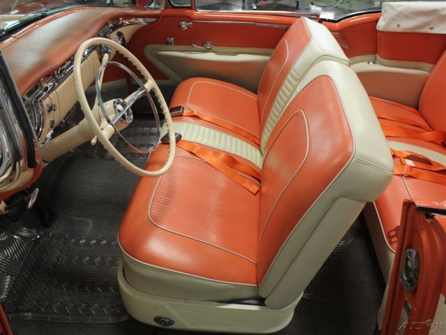 1955 Red Oldsmobile 98