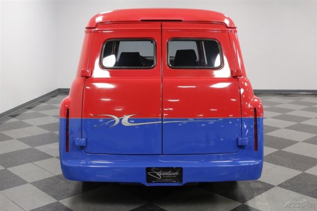 1955 Red Chevrolet Panel Delivery