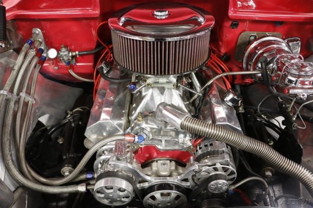 1955 Red Chevrolet Panel Delivery