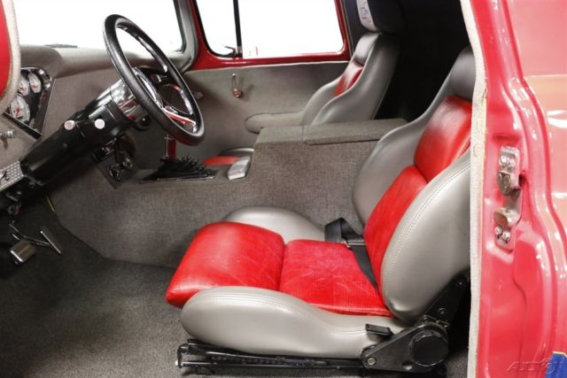 1955 Red Chevrolet Panel Delivery