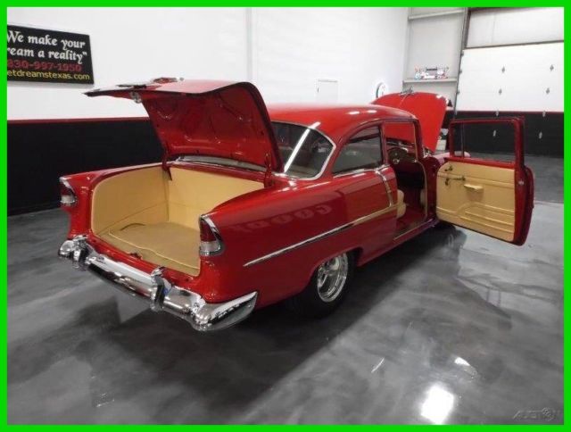 1955 Red Chevrolet Panel Delivery