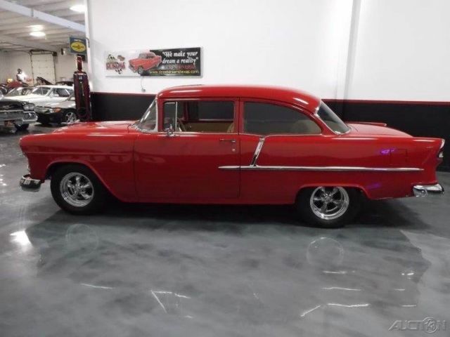 1955 Red Chevrolet Panel Delivery