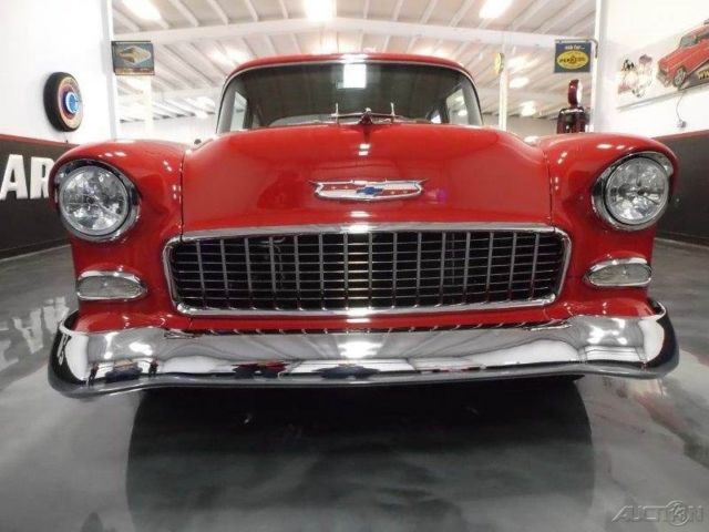 1955 Red Chevrolet Panel Delivery