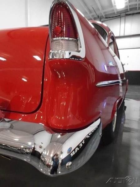 1955 Red Chevrolet Panel Delivery