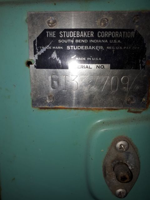 1955 Blue Studebaker 2R10 Coupe