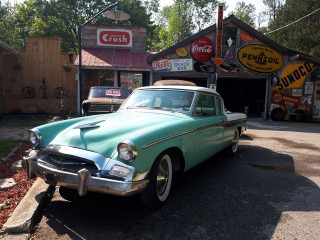 1955 Blue Studebaker 2R10 Coupe