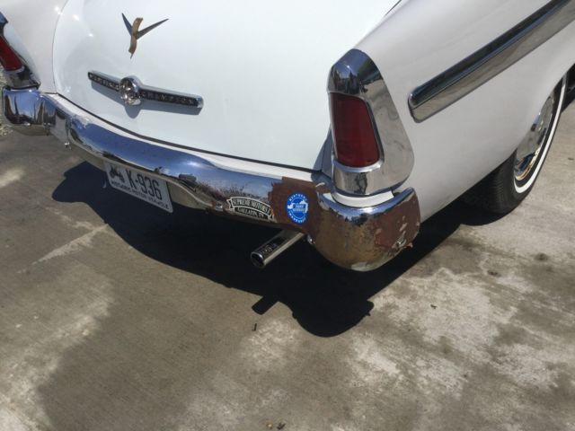 1955 Dove gray/white Studebaker Champion 4dr