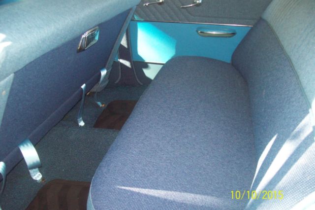 1955 Blue Oldsmobile Eighty-Eight Sedan