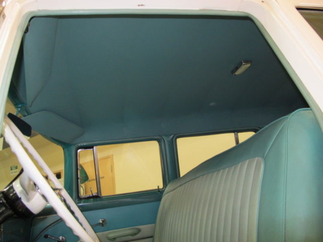 1955 Teal Ford Country Sedan