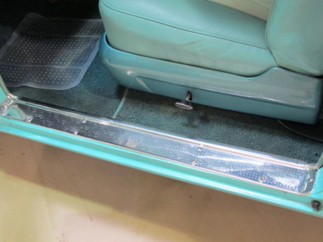 1955 Teal Ford Country Sedan