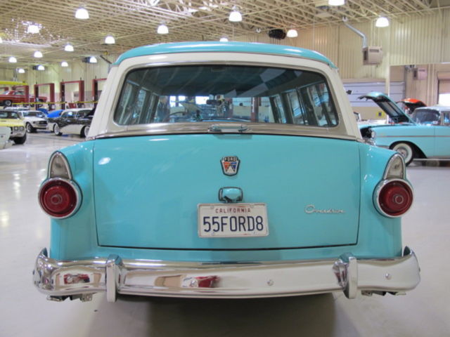 1955 Teal Ford Country Sedan
