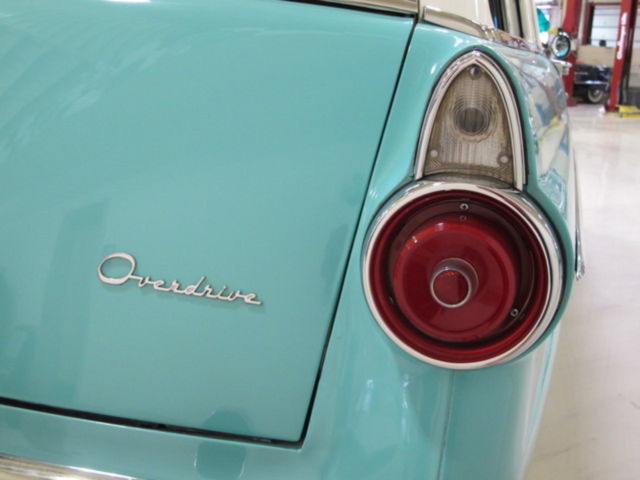 1955 Teal Ford Country Sedan