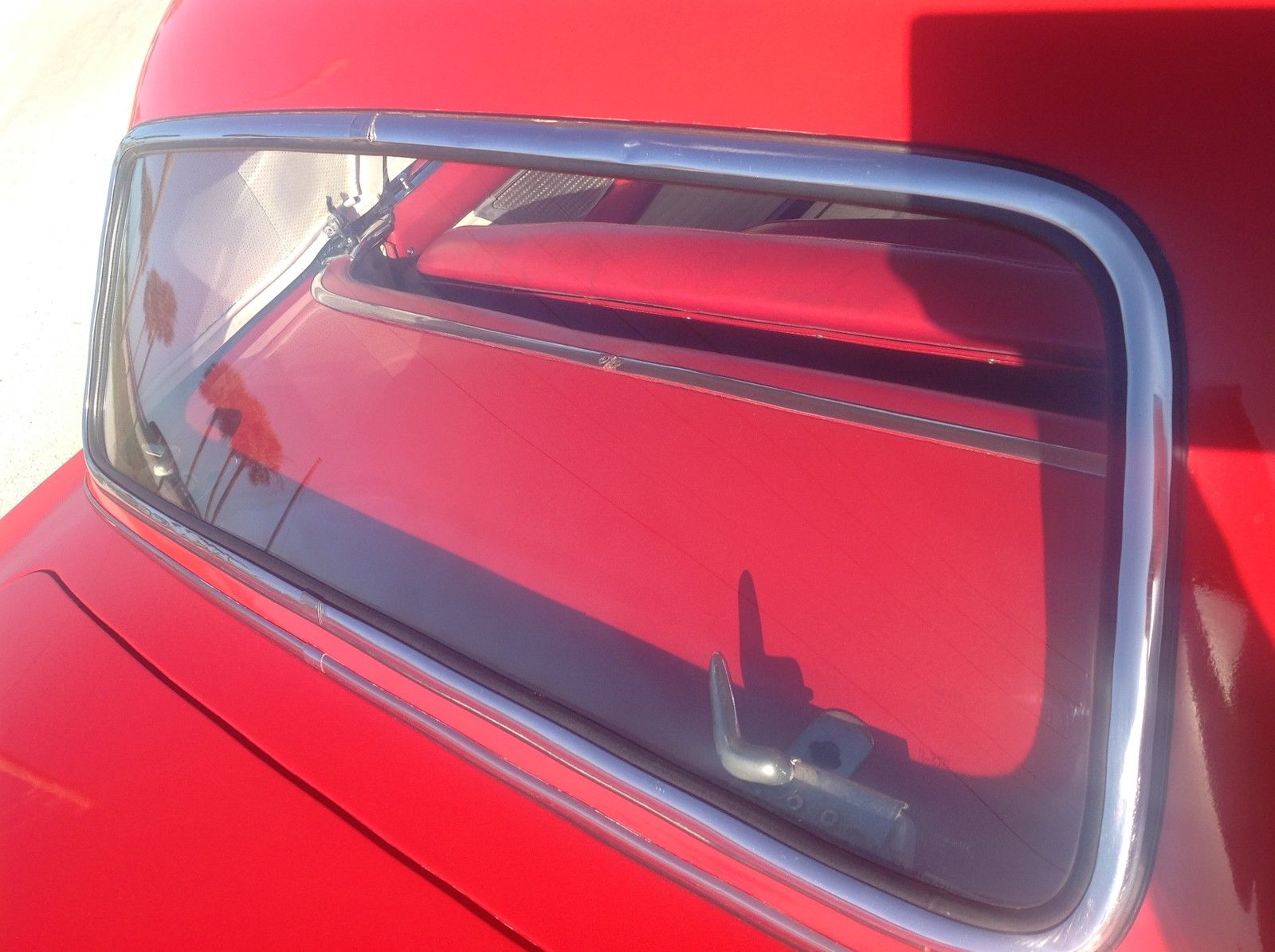 1955 Red Ford Thunderbird