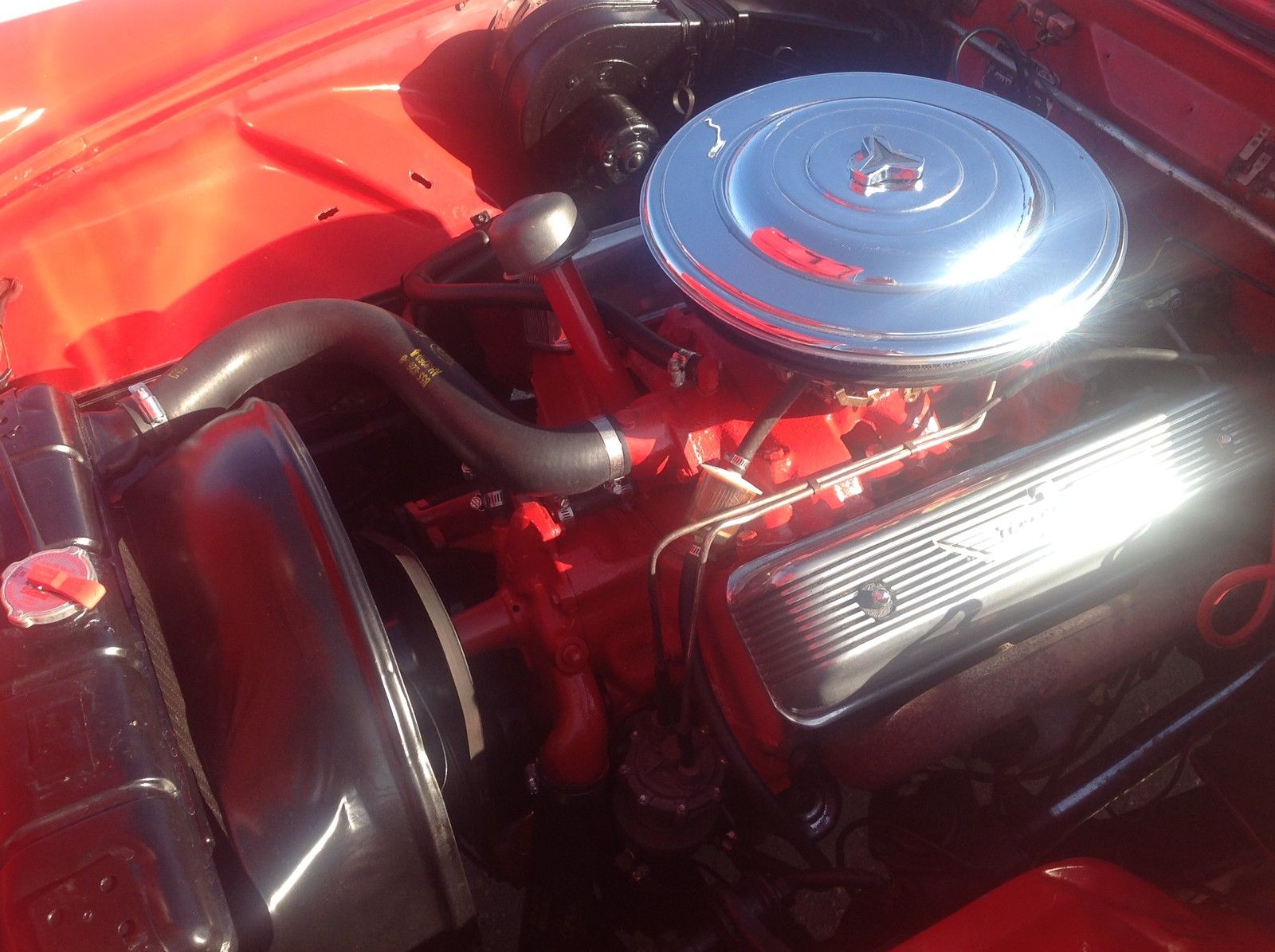 1955 Red Ford Thunderbird