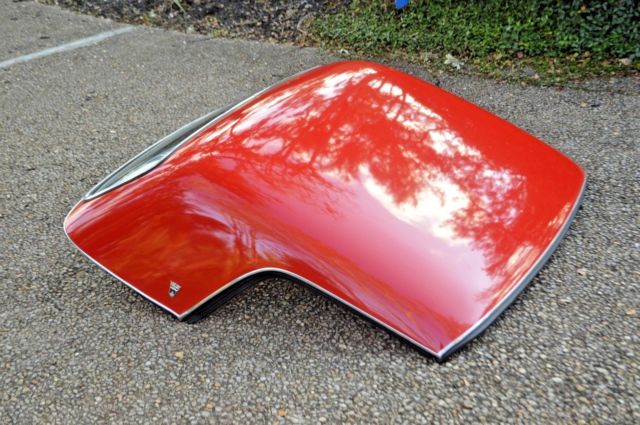 1955 White Ford Thunderbird Convertible