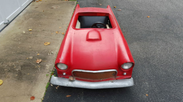 1955 Red Ford Thunderbird