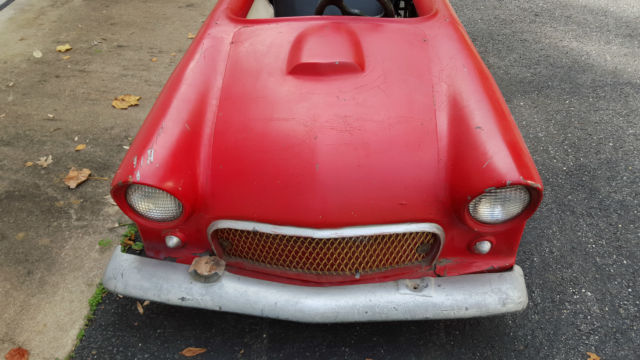 1955 Red Ford Thunderbird