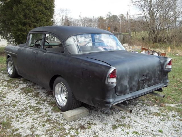 1955 primer Chevrolet Bel Air/150/210 2 Door Sedan