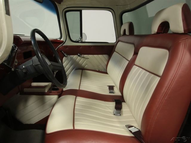 1955 White Chevrolet 3100