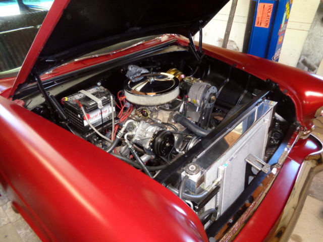 1955 MAROON Chevrolet Bel Air/150/210 STATION WAGON