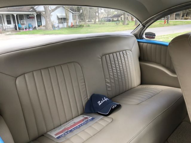 1955 Blue/Cream Chevrolet Bel Air/150/210 Hard Top