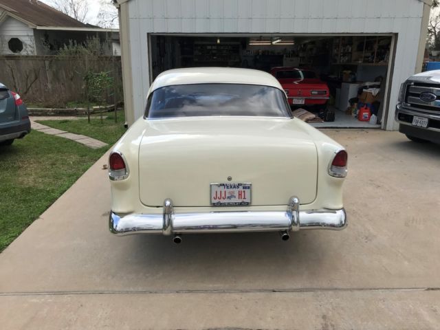 1955 Blue/Cream Chevrolet Bel Air/150/210 Hard Top