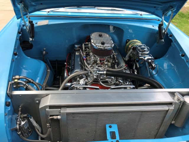 1955 Blue/Cream Chevrolet Bel Air/150/210 Hard Top