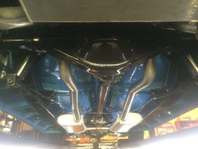 1955 Blue/Cream Chevrolet Bel Air/150/210 Hard Top