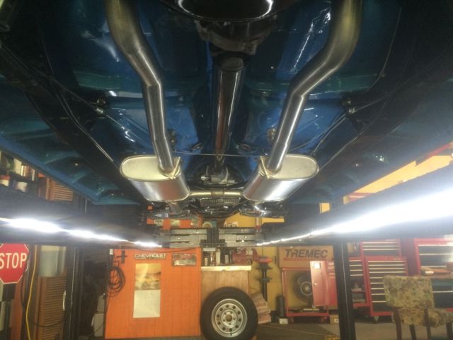 1955 Blue/Cream Chevrolet Bel Air/150/210 Hard Top