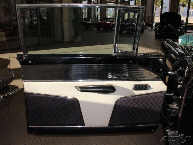 1955 Orange Chevrolet Bel Air/150/210