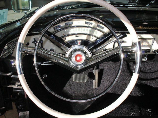 1955 Orange Chevrolet Bel Air/150/210