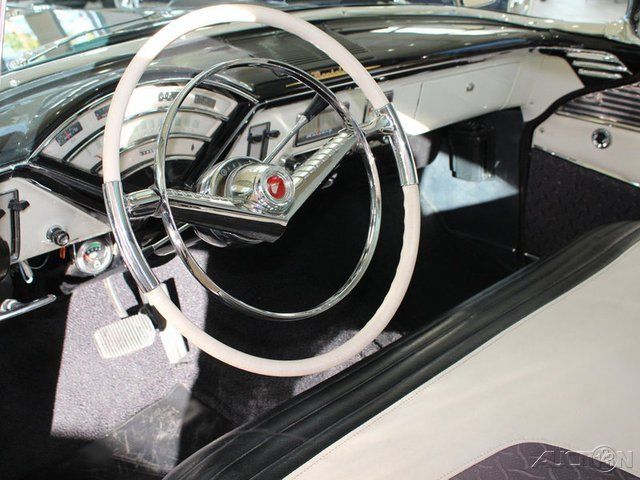 1955 Orange Chevrolet Bel Air/150/210