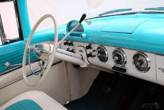 1955 White Chevrolet Bel Air/150/210 Coupe