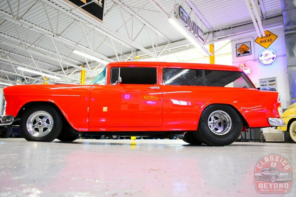1955 Red Chevrolet Wagon Wagon