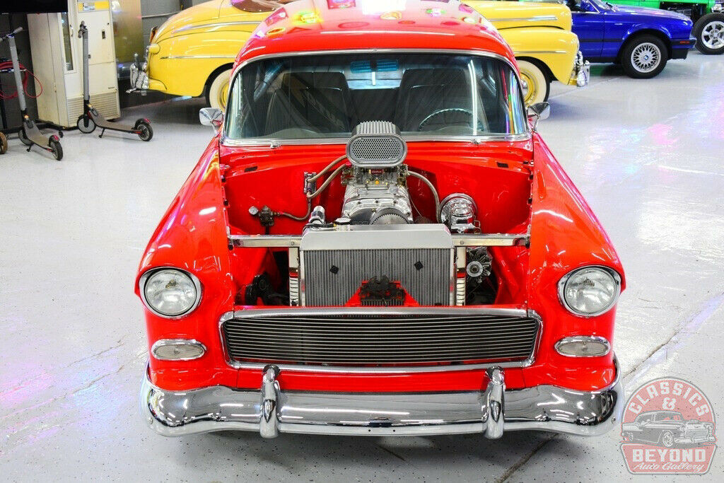 1955 Red Chevrolet Wagon Wagon