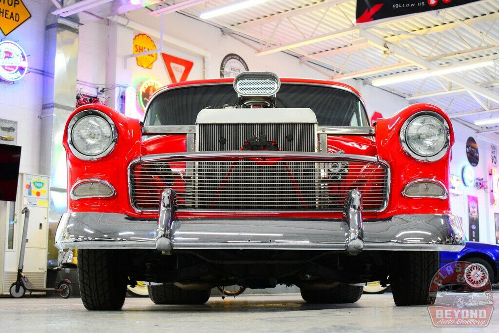 1955 Red Chevrolet Wagon Wagon