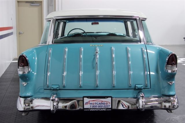 1955 Blue Chevrolet Bel Air/150/210 Wagon