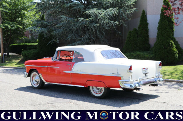 1955 White Chevrolet Bel Air/150/210 Convertible